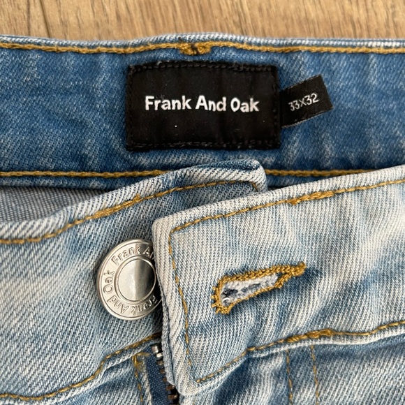 Frank & Oak Men’s Jeans - Skinny, Light Wash - Picture 7 of 9